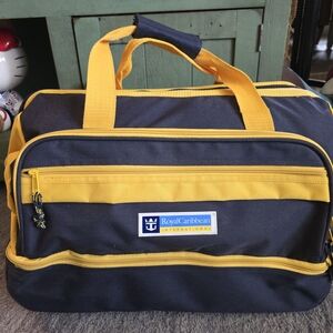 Vintage Royal Carribbean International Rolling Travel/Suitcase Bag